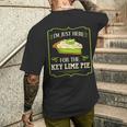 キーライムパイレシピ ウェストフロリダ メンズTシャツ バックプリント 彼への贈り物