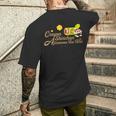 クレヨンしんちゃん チョコビとしんちゃんのティータイム メンズTシャツ バックプリント 彼への贈り物