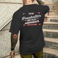クールなフットボール選手 フットボール選手の言葉 長袖tシャツ メンズTシャツ バックプリント 彼への贈り物