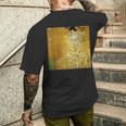 グスタフ・クリムトによるアデル・ブロッホ・バウアー1世の肖像1907 メンズTシャツ バックプリント 彼への贈り物