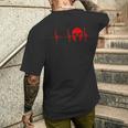 グラディエーター スパルタノ ハートビート インパルス スパルタ メンズTシャツ バックプリント 彼への贈り物