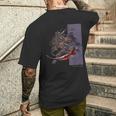 グランブルーファンタジーヴァーサス -ライジング- バザラガ メンズTシャツ バックプリント 彼への贈り物