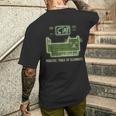 グリーンケミストリーキャット元素周期表 メンズTシャツ バックプリント 彼への贈り物