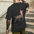 ケンタウロスモンスター神話ケンタウロスビースト メンズTシャツ バックプリント 彼への贈り物
