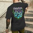 ゴーストバスターズ ハロウィン デザイン クラシック レトロ メンズTシャツ バックプリント 彼への贈り物