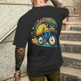サイクリング タコス ロードバイク 自転車 サイクリスト メンズTシャツ バックプリント 彼への贈り物