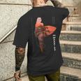 サーファーガール カリフォルニア サンセット ビーチ サーフガール メンズTシャツ バックプリント 彼への贈り物