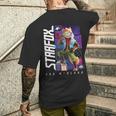 ザ・スーパーマリオギャラクシー・ムービー Fox Mccloud Hero Pose 長袖tシャツ メンズTシャツ バックプリント 彼への贈り物
