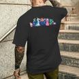 ザ・スーパーマリオギャラクシー・ムービー Heroes In Action メンズTシャツ バックプリント 彼への贈り物