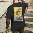 ザ・フール・タロットカード メンズTシャツ バックプリント 彼への贈り物