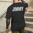 ジミー メンズTシャツ バックプリント 彼への贈り物