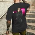 ジャネット・ジャクソン ライブ リズム・ネイション・ワールドツアー 1990 メンズTシャツ バックプリント 彼への贈り物