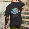 ジョーズ Amity Islandurfcene メンズTシャツ バックプリント 彼への贈り物