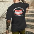 ストレート歯ローディング入れ歯フィニッシャー入れ歯 メンズTシャツ バックプリント 彼への贈り物