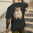 スナネズミ。 メンズTシャツ バックプリント 彼への贈り物