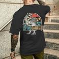 スピノサウルス ミラビリス 恐竜 メンズTシャツ バックプリント 彼への贈り物