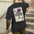 スペードのエース 不思議の国のアリス マッドハット&スペード メンズTシャツ バックプリント 彼への贈り物