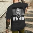 セクシーガールグラフィックtシャツ セクシーブロンドブーティモデルバイカーベイブ メンズTシャツ バックプリント 彼への贈り物