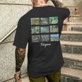 セザンヌの有名な芸術絵画 Cezanne メンズTシャツ バックプリント 彼への贈り物