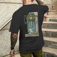 タロットカード The High Priestess ビンテージカード2 長袖tシャツ メンズTシャツ バックプリント 彼への贈り物