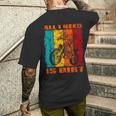 ダートバイク レトロデザイン All I Need Is Dirt Motocross ダートバイク メンズTシャツ バックプリント 彼への贈り物