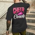 チアコーチ チアリーダー コーチ チアリーディングコーチ メンズTシャツ バックプリント 彼への贈り物