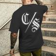 チカーノ Conafos 尊敬 メンズTシャツ バックプリント 彼への贈り物
