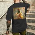 チンパンジーニ バナニーニ 長袖tシャツ メンズTシャツ バックプリント 彼への贈り物