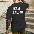 チームサロメ メンズTシャツ バックプリント 彼への贈り物