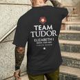 チームチューダー メンズTシャツ バックプリント 彼への贈り物