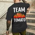 チームトマト メンズTシャツ バックプリント 彼への贈り物