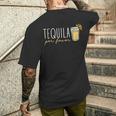 テキーラpor Favorメキシコテキーラスペイン語テキーラください メンズTシャツ バックプリント 彼への贈り物