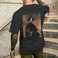 ディエゴ・ベラスケス 自画像 メンズTシャツ バックプリント 彼への贈り物