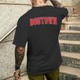 ドッグタウンカリフォルニア お土産 トリップ カレッジスタイル レッドテキスト メンズTシャツ バックプリント 彼への贈り物