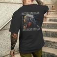 ネイティブアメリカン 20世紀 アメリカインディアン メンズTシャツ バックプリント 彼への贈り物