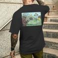 ハッピー・ミッドサマー・ベア メンズTシャツ バックプリント 彼への贈り物