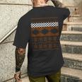 ハワイポリネシア柄tシャツ メンズTシャツ バックプリント 彼への贈り物