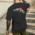 ハング グライダー デルタ グライダー グライダー ハング グライダー メンズTシャツ バックプリント 彼への贈り物