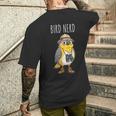 バードナードバードウォッチング メンズTシャツ バックプリント 彼への贈り物