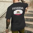 パサデナ カリフォルニア州旗 ビンテージ Usa スポーツ メンズ レディース メンズTシャツ バックプリント 彼への贈り物