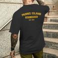 パリスアイランドシャツ ビンテージ サウスカロライナtシャツ メンズTシャツ バックプリント 彼への贈り物