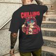 ヒップホップ ラッパー 猫 子猫 キティ ギフト メンズ レディース キッズ ティーン向け メンズTシャツ バックプリント 彼への贈り物