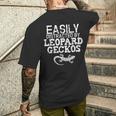 ヒョウモントカゲモドキ 発言 爬虫類 ジョーク トカゲ ヒョウモントカゲモドキ メンズTシャツ バックプリント 彼への贈り物