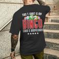 ビンゴカード ボディガード アクセサリー ビンゴ メンズTシャツ バックプリント 彼への贈り物