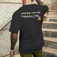 ビール醸造iクラフトビール醸造所自家醸造おかしい メンズTシャツ バックプリント 彼への贈り物