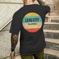 フィリピン・セブ市 メンズTシャツ バックプリント 彼への贈り物