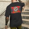 フレイザークラン タータン クレスト モット メンズTシャツ バックプリント 彼への贈り物
