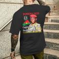 ブルキナファソ キャプテンイブラヒム・トラオレ 大統領 メンズTシャツ バックプリント 彼への贈り物