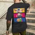 ブーバ&フレンズアイズ メンズTシャツ バックプリント 彼への贈り物