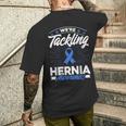 ヘルニアを詰め込んでいます。 メンズTシャツ バックプリント 彼への贈り物
